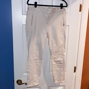LOFT White Skinny Dress Pants